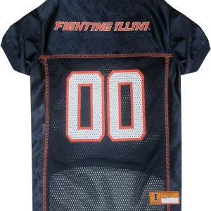 Illinois Fighting Illini NCAA Mesh Dog Jersey
