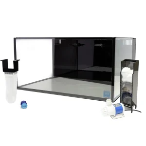 IM NUVO Fusion 25 Lagoon PRO 2 Aquarium - Bundle Kit With APS Pedestal - Black