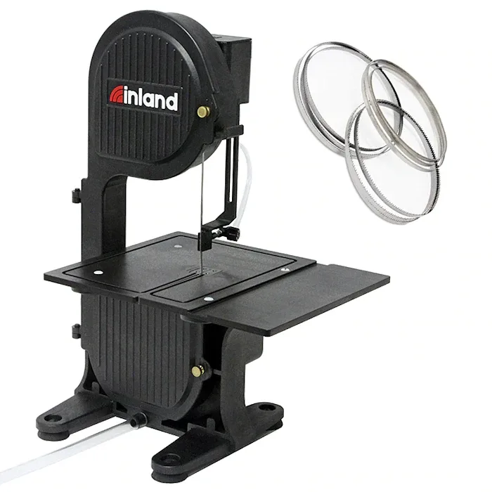 Inland Craft DB-100 Band Saw with Three Blades