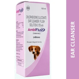 Intas Ambiflush Ear Cleanser for Dogs and Cats (100ml)