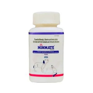 Intas Minmate Tablet Immunity Supplement for Dogs & Cats