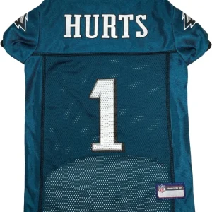 Jalen Hurts Dog Striped Jersey - Philadelphia Eagles - Pets First