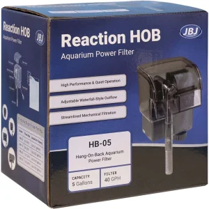 JBJ U.S.A. Reaction HOB Aquarium Power Filter