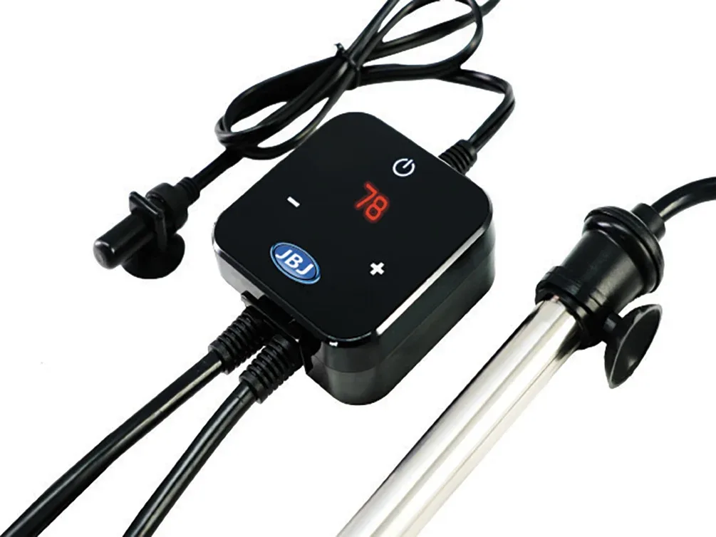 JBJ U.S.A. TrueTemp G2 Titanium Aquarium Heater with Digital Controller