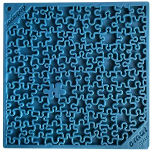 Jigsaw Puzzle eMat - Enrichment Lick Mat for Dogs and Cats | eMat Enrichment Toy for Anxiety Relief
