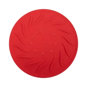 Jolly Pets Jolly Tuff Flyer, Red (8.5in)