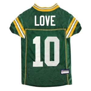 Jordan Love Green Bay Packers NFLPA Dog Jersey