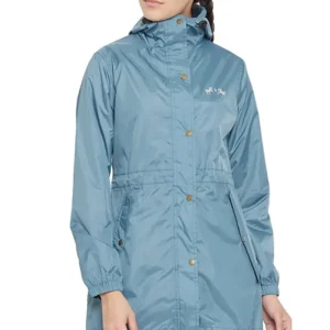 JPC Equestrian Equine Couture Element Rain Jacket, stone blue