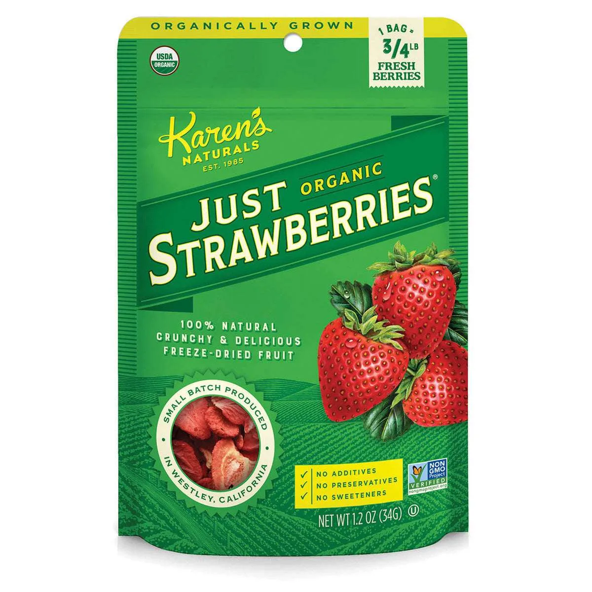 Just Strawberries - ORGANIC