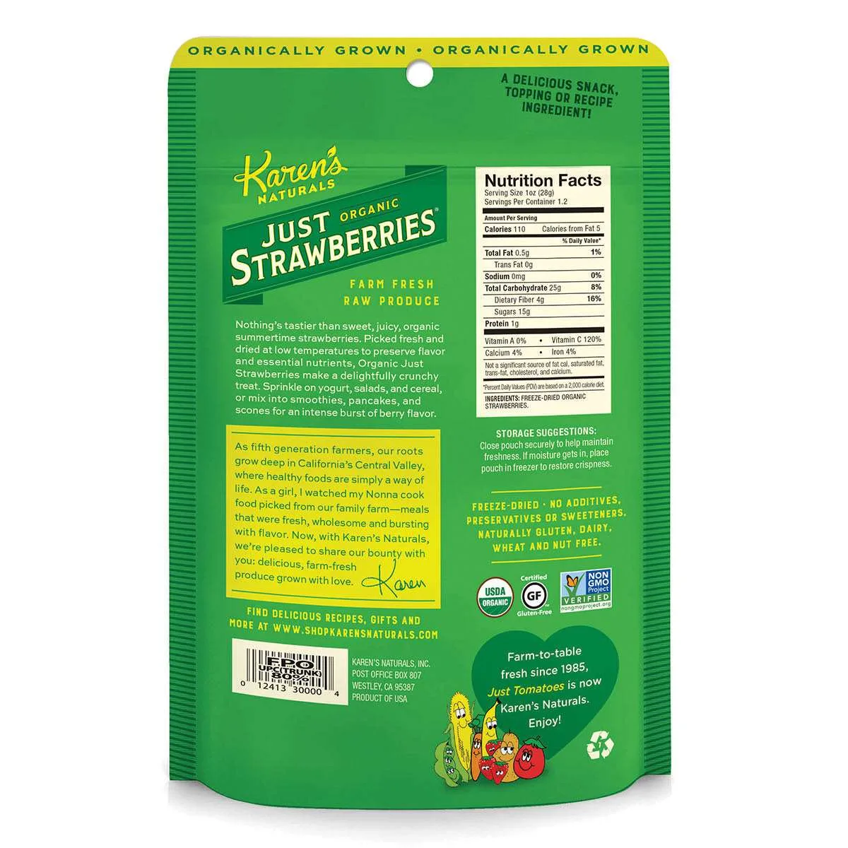 Just Strawberries - ORGANIC - Image 2