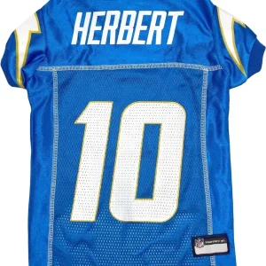 Justin Herbert Dog Jersey - LA Chargers NFL Pet Jersey