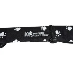 K-9 Comfort Sleeve, Mini, Black Paw Prints