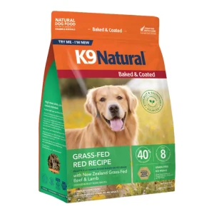 K9 Natural Dog Baked & Coated Grass Fed Red Recipe, 3.5 lb