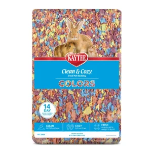 Kaytee Clean Cozy Colors Bedding Kaleidoscope, 49.2 L