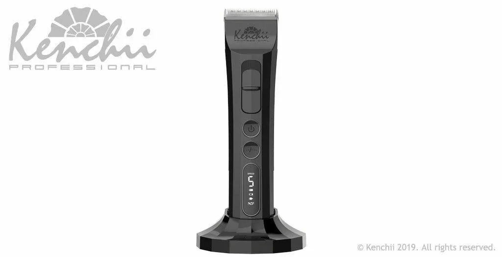 Kenchii Flash Digital Cordless Clipper, Black