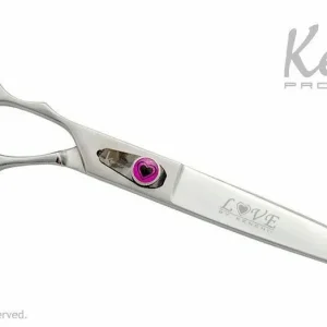 Kenchii Love Shears, Straight, 8 inch, Left Handed