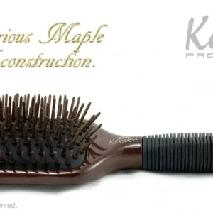 Kenchii Wooden Pin Paddle Brush, Large