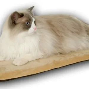 KH Mfg Thermo-Kitty Mat Sage Heated Cat Bed