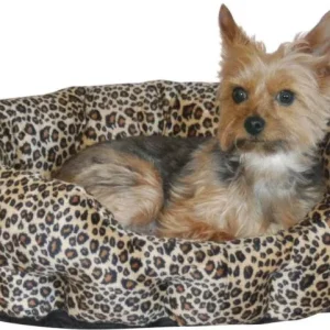 KH Mfg Warming Nuzzle Nest Brown Pet Bed