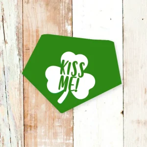 "Kiss Me" Dog Bandana