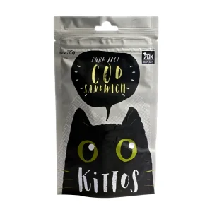Kittos Purr Fect Cod Sandwich Cat Treat