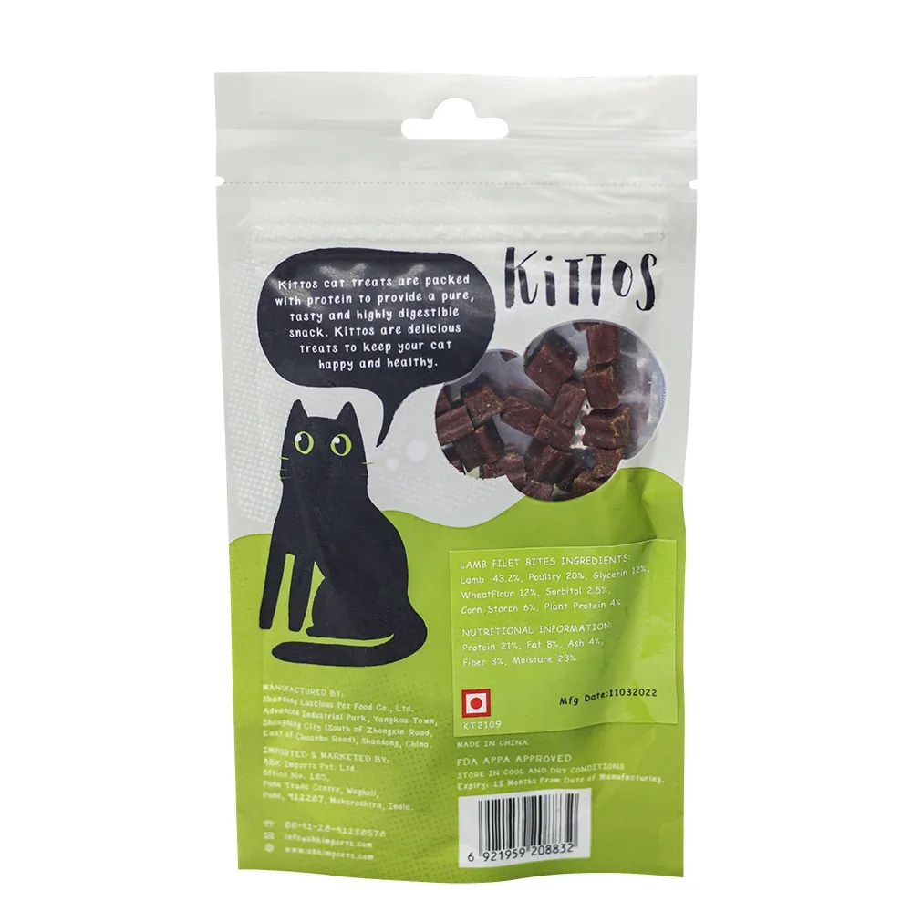 Kittos Purr fect Lamb Filet Bites Cat Treats - Image 2