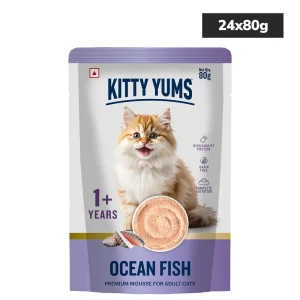 Kitty Yum Ocean Fish Mousse Cat Wet Food