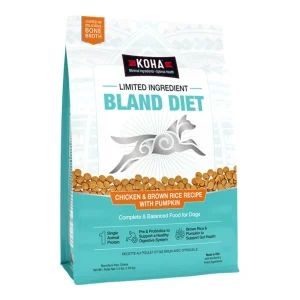 Koha Dog Limited Ingredient Bland Diet Chicken Brown Rice, 3.5 lb