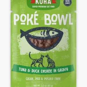 Koha Grain-Free Poke Tuna Duck Wet Cat Food - 3 Oz - Case of 24