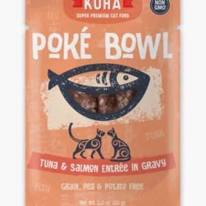 Koha Grain-Free Poke Tuna Salmon Wet Cat Food - 3 Oz - Case of 24