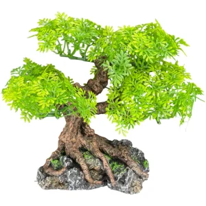 Komodo Bonsai Tree Terrarium Decor and Reptile Basking Spot, 17 in
