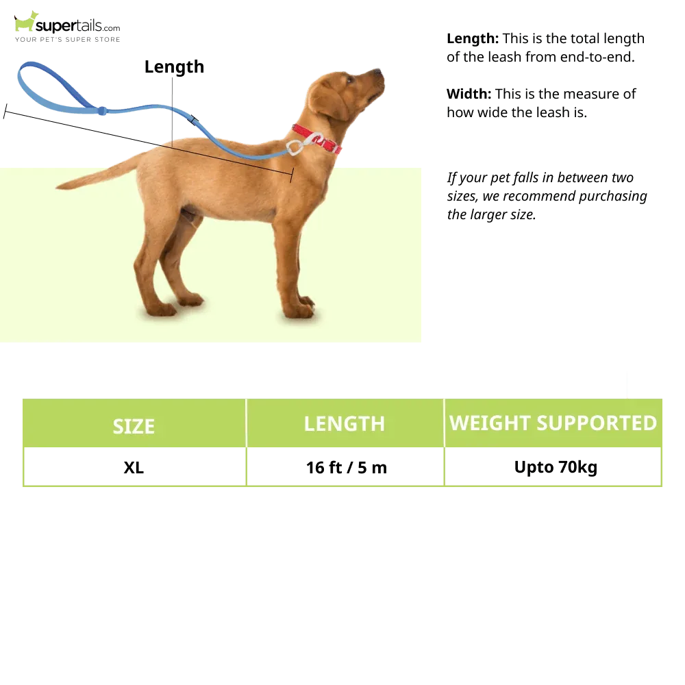 Kong Ultimate Retractable Leash for Dogs and Cats (Red) - Image 2
