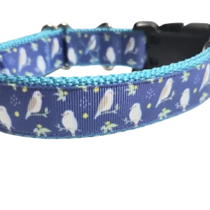 Kookaburra Bird Nylon Dog Collar