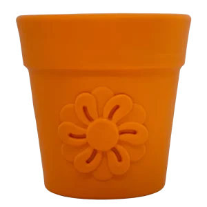 Large Flower Pot eCup Dog Treat Dispenser | Durable USA