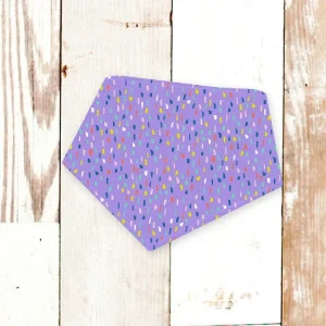 "Lavender Party" Dog Bandana