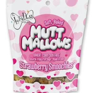 Lazy Dog Cookies Mutt Mallows Strawberry Smoochies 5 oz