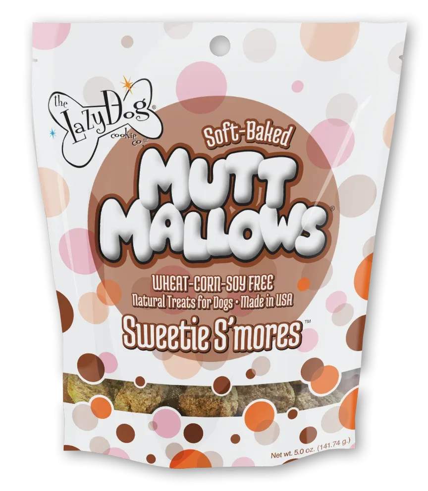 Lazy Dog Cookies Mutt Mallows Sweetie Smores 5 oz