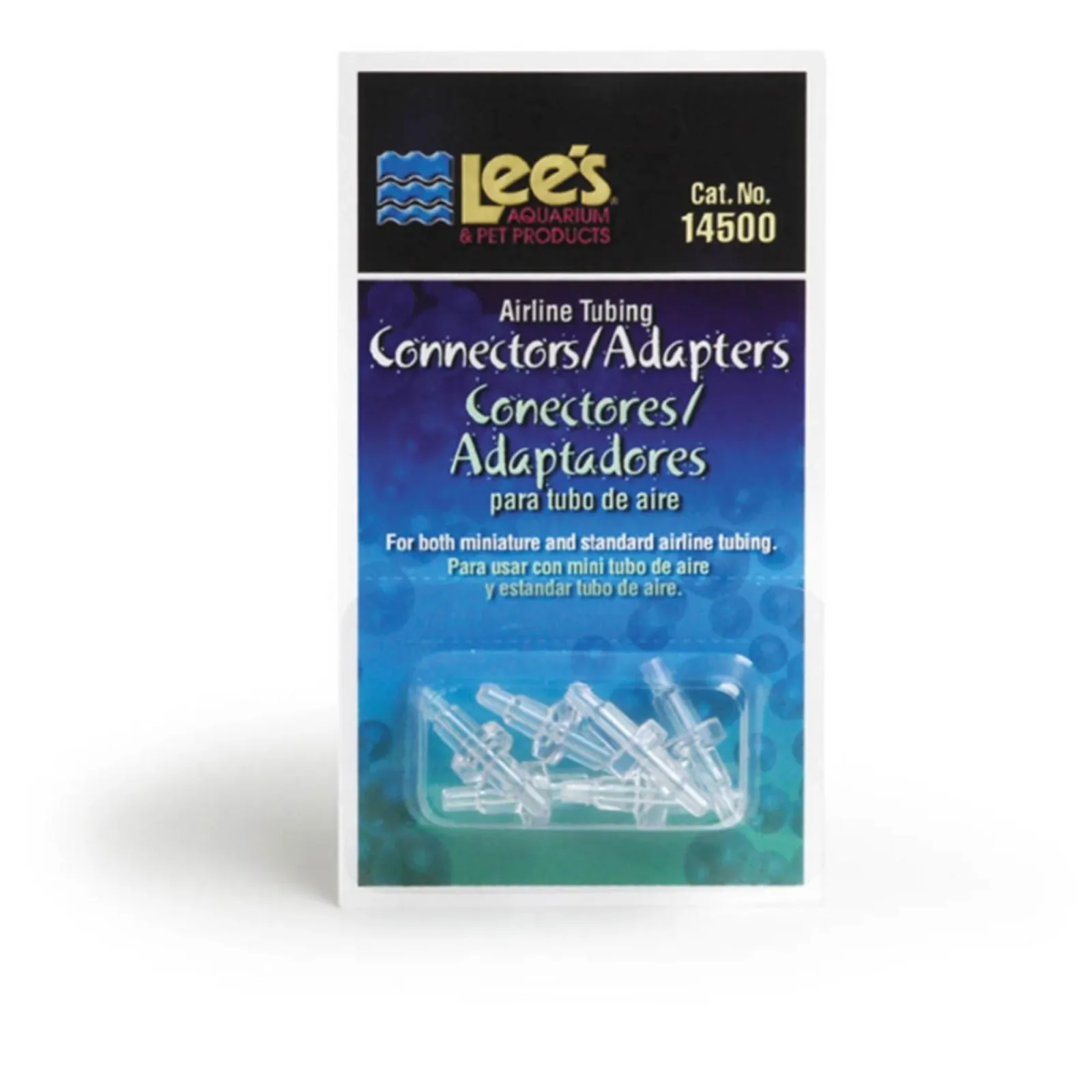 Lee's Aquarium & Pet Products Airline Connectors/Adapters, Clear, 6-Count
