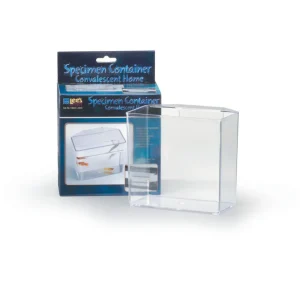 Lee's Aquarium & Pet Products Convalescent Home/Specimen Container, Clear, Large