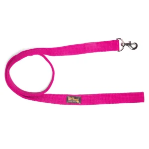 Let's Wag Single Handle Fabric Leash for Dogs (Pink)