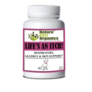 Life's An Itch Capsules - Respiratory, Allergy & Skin Support* Capsules For Dogs & Cats*