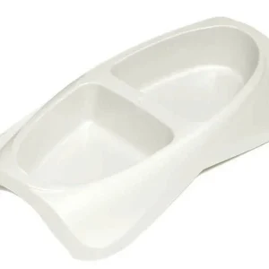 Lightweight Double Dish For Dogs/Cats SM