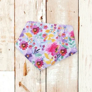 "Lilac Watercolor" Dog Bandana