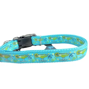 Lime Margarita Nylon Dog Collar