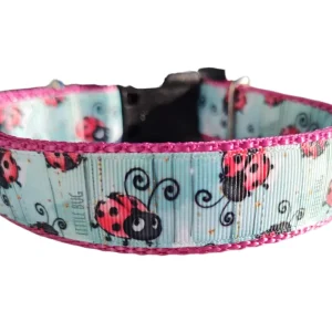 Little Bug Ladybug Nylon Dog Collar