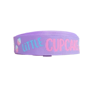Little Cupcake Nylon Dog Collar