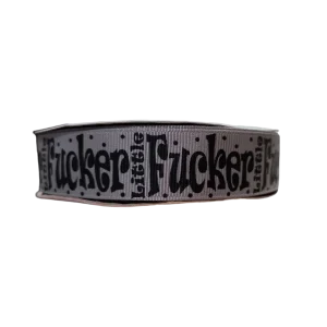 Little Fucker Nylon Dog Collar
