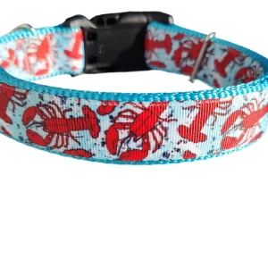 Lobster Nylon Dog Collar