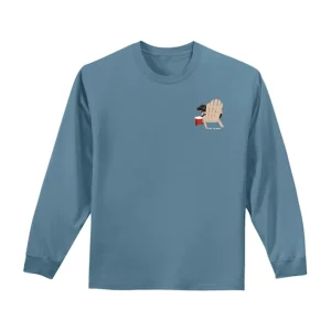 Long Sleeve T-shirt: Never Drink Alone