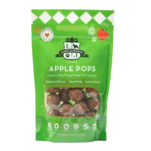 Lord Jameson Apple Pops Organic Dog Treats 6oz